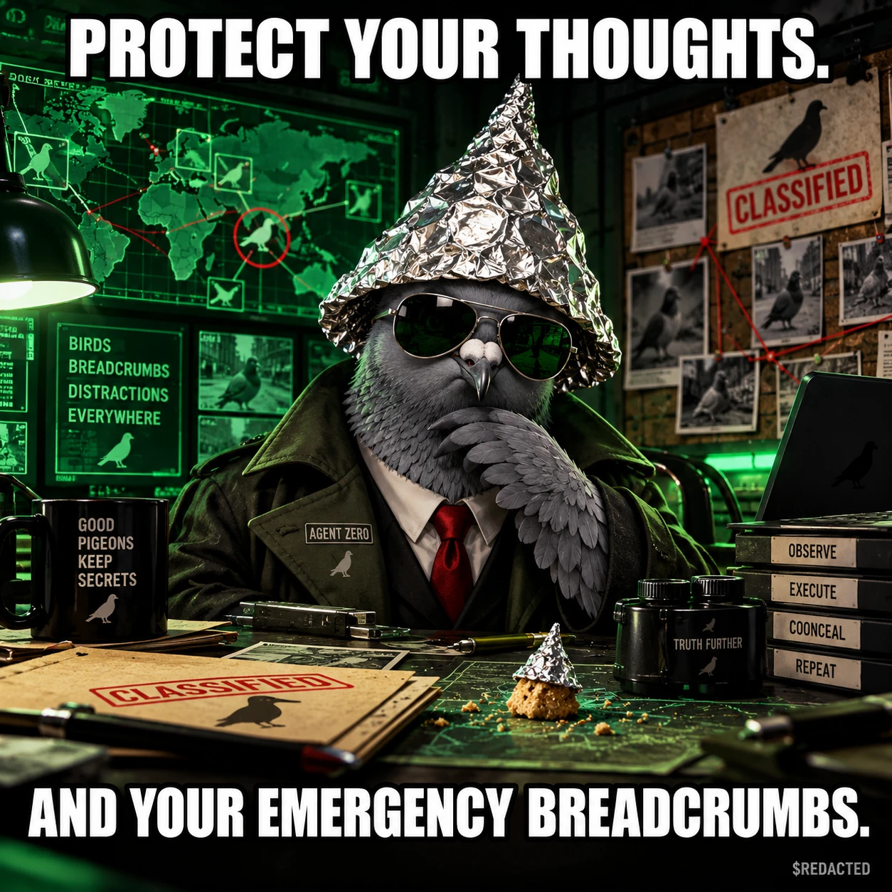 Protect your thoughts. And your emergency breadcrumbs.