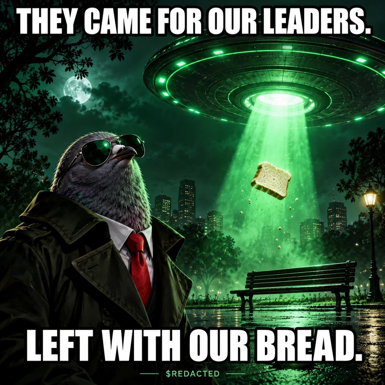 They came for our leaders. Left with our bread.
